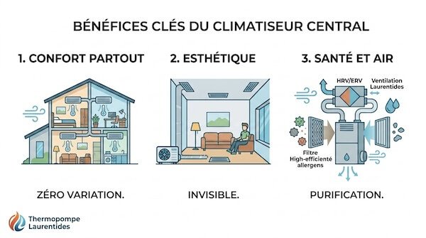 Climatiseur Central